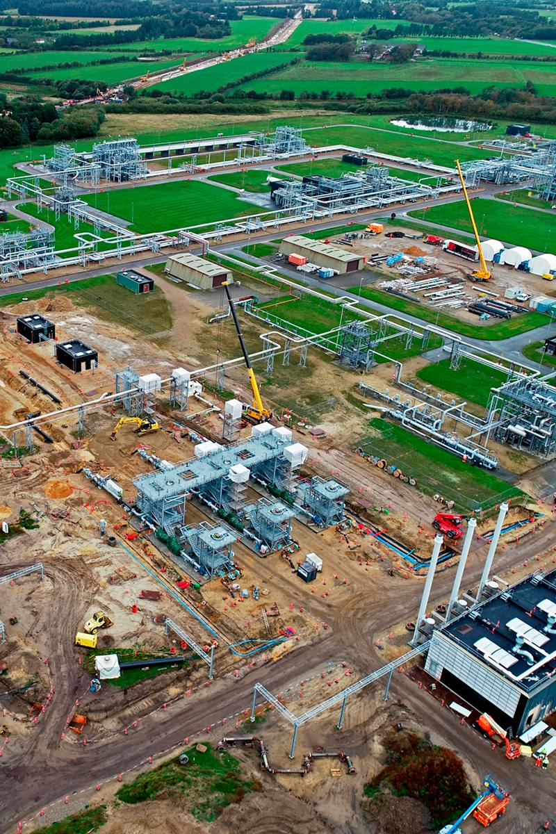 Udvidelse af gasterminal i Nybro ved Baltic Pipe, Varde